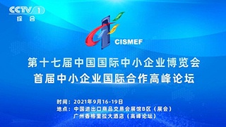 第十七届中国国际中小企业博览会央视广告热播中-中视海澜传播